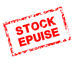 Stock épuisé